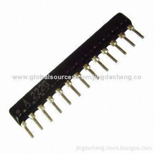 Resistor Networks, Small in Size, with High Density Packing, Used for Print PCB